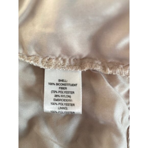 White House black-market 3/4 sleeves drawstrings eyelet women’s jacket size 6 - Picture 13 of 16